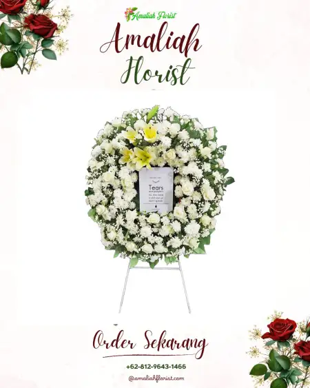 Krans Bunga Duka Treko